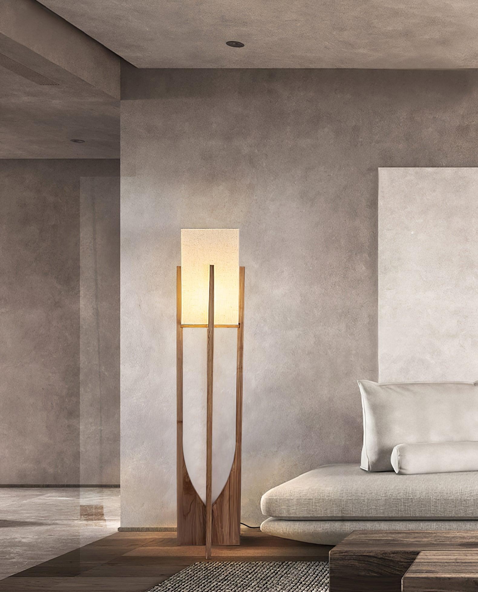 Vintage Wabi Style Floor Lamp K375