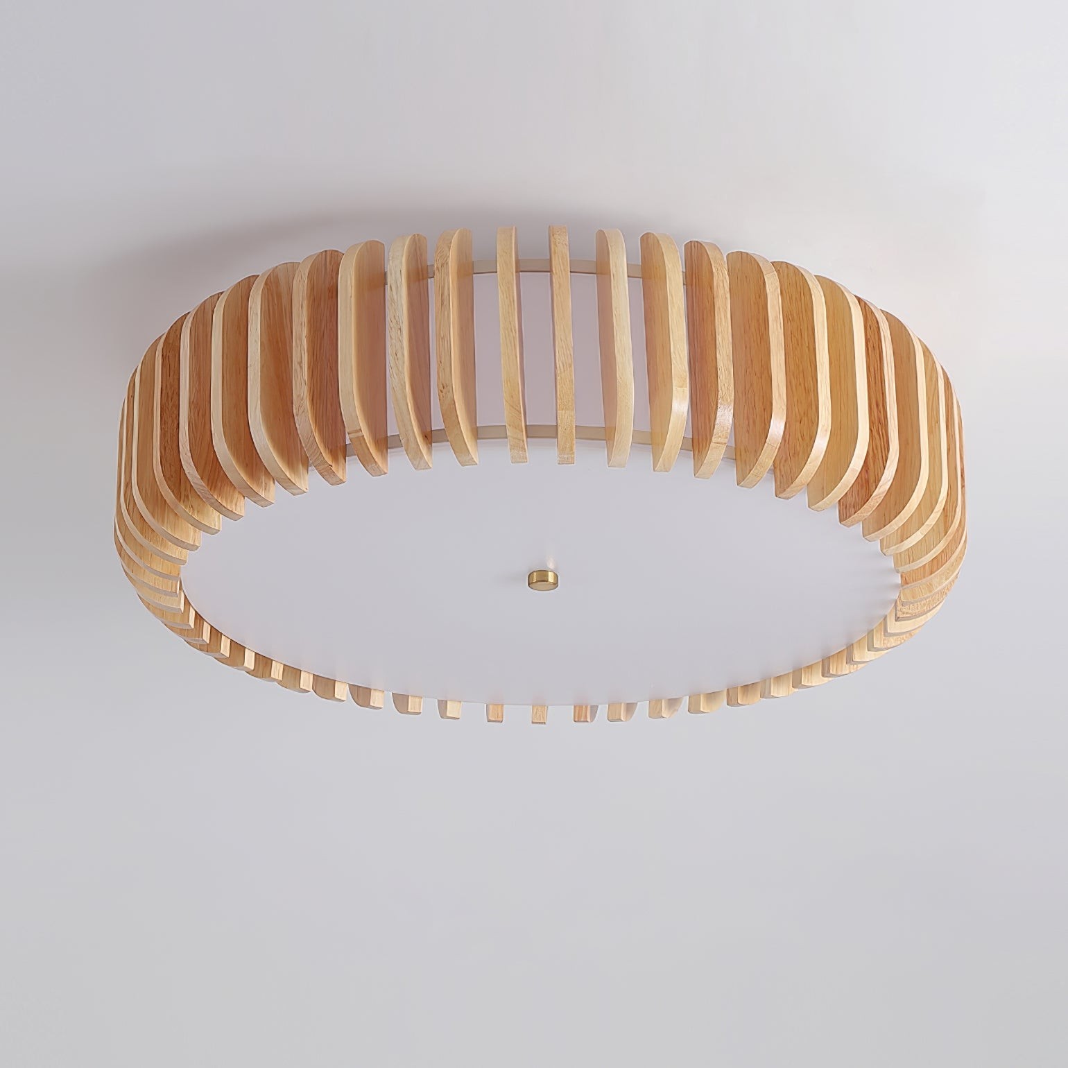 Wooden Drum Ceiling Lamp K1098