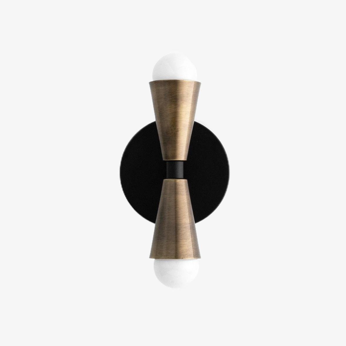 Pyralis Modern Style Metal Cone Wall Sconce - Stylish Lighting for Vanity K1479