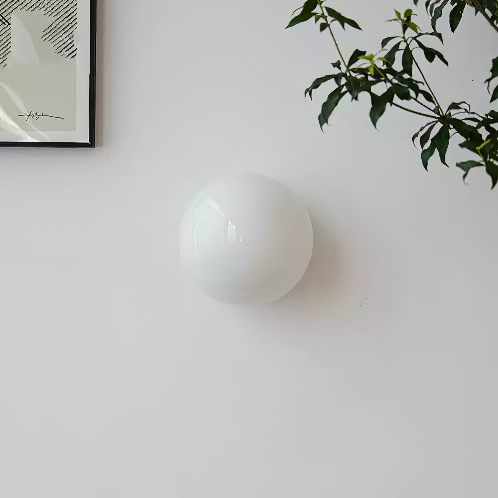 Minimalist Bauhaus Orb Style Wall Lamp K407