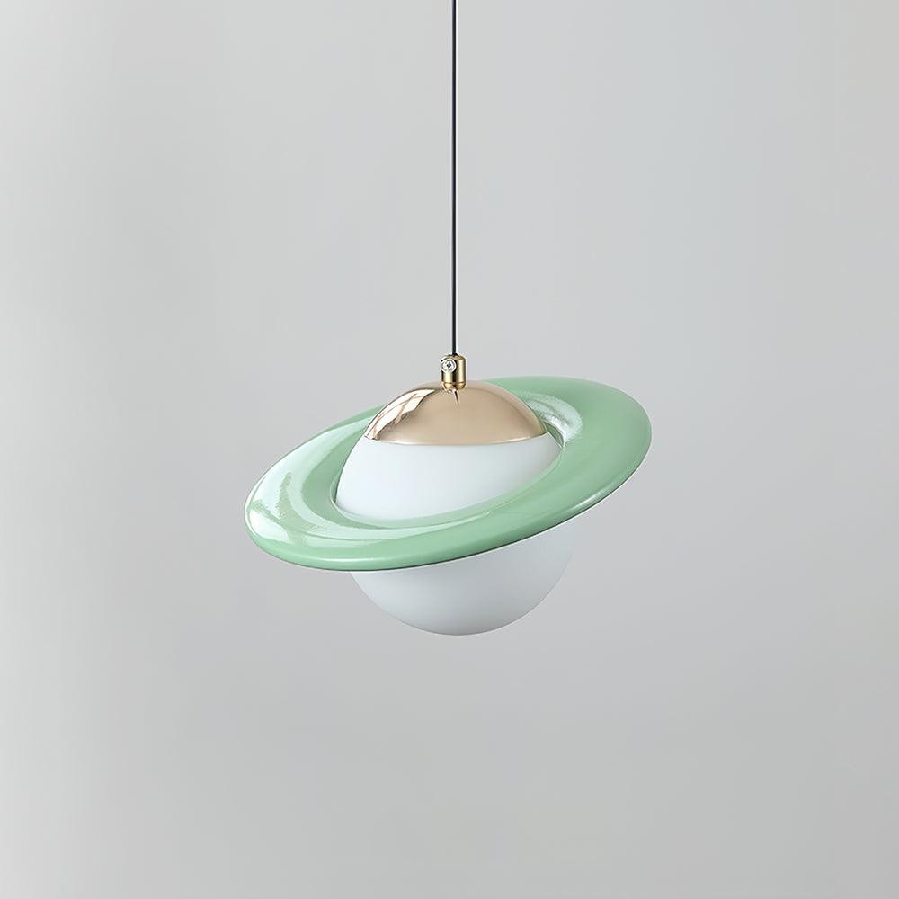 Romantic Saturn Planet Pendant Lamp for Bedroom K656