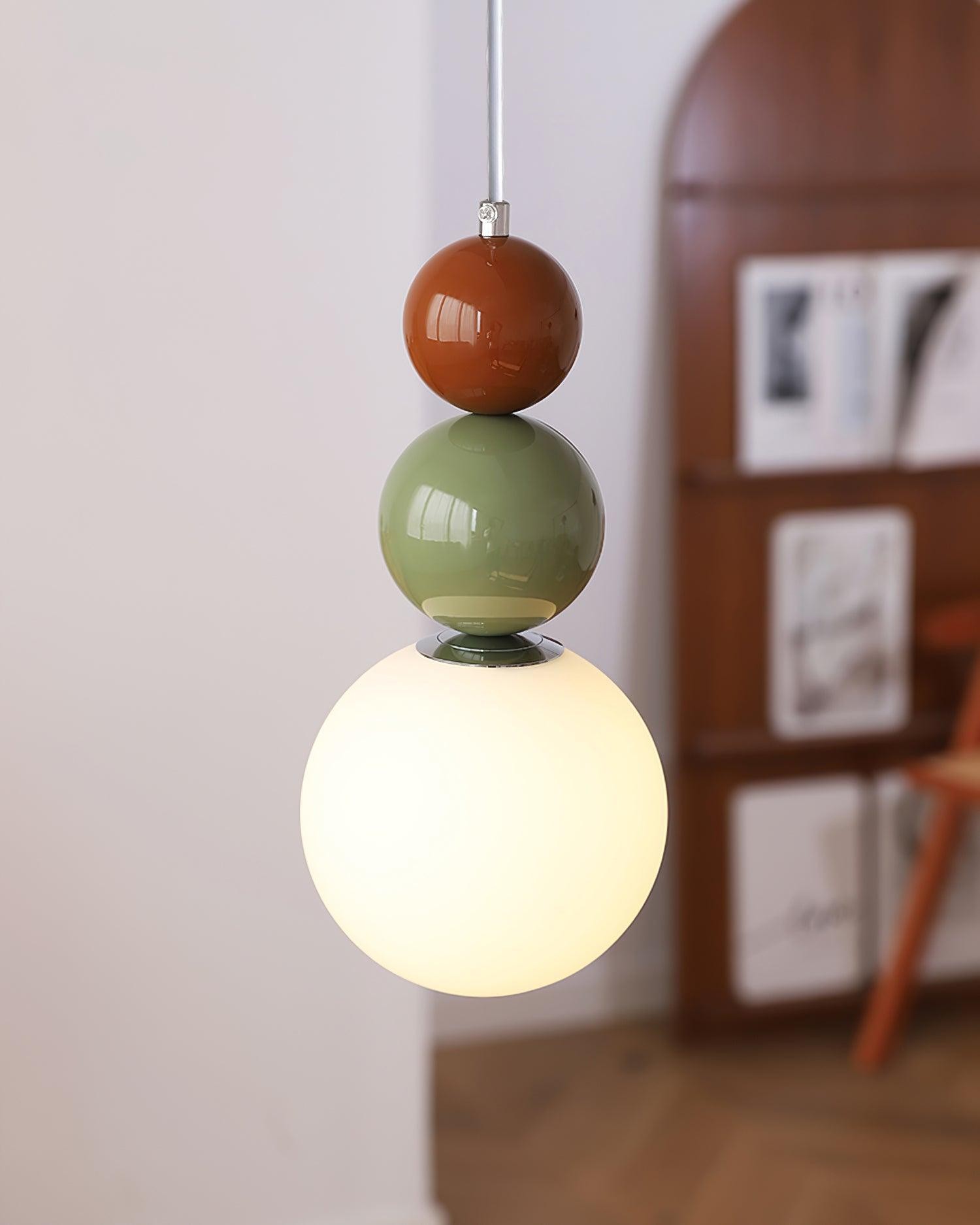 Nordic Cream Modern Simple Dot Pendant Lamp K355