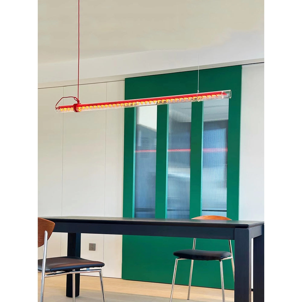 Tubular Linear LED Pendant Lamp D696