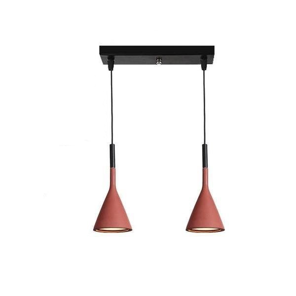 Minimalist Aplomb Pendant Light - Cement Cone Pendant Light for Kitchen Island