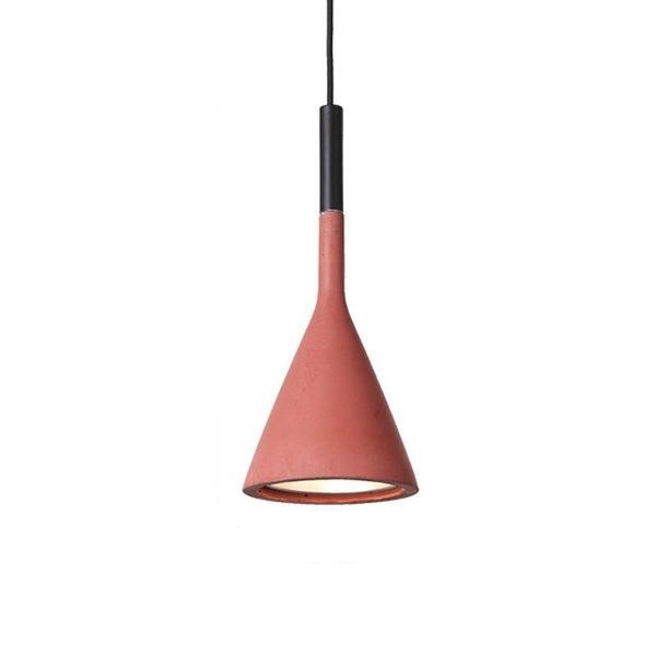 Minimalist Aplomb Pendant Light - Cement Cone Pendant Light for Kitchen Island