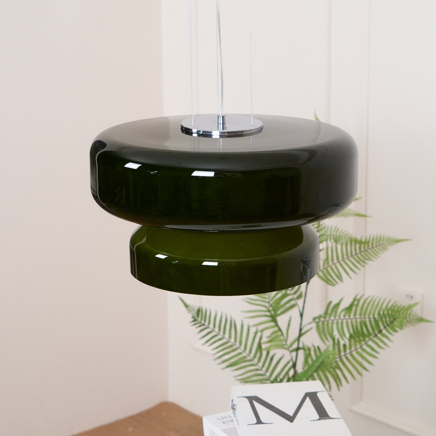 Bohemian Style Minimalist Glass Pendant Lamp K266