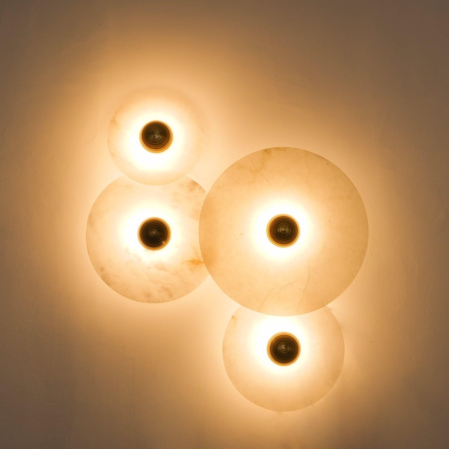 Creative Marble Round Wall Lamp K498