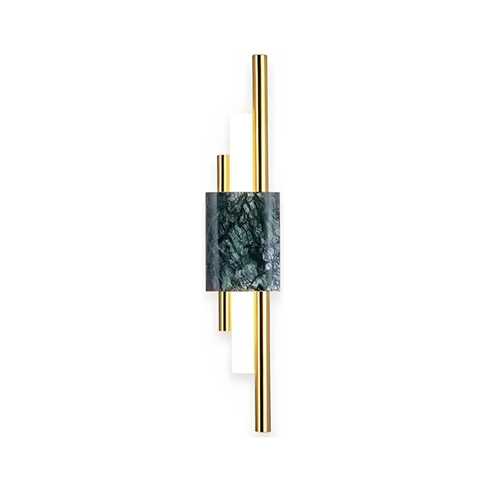 Refined Radiance Marble Accents Wall Light D787