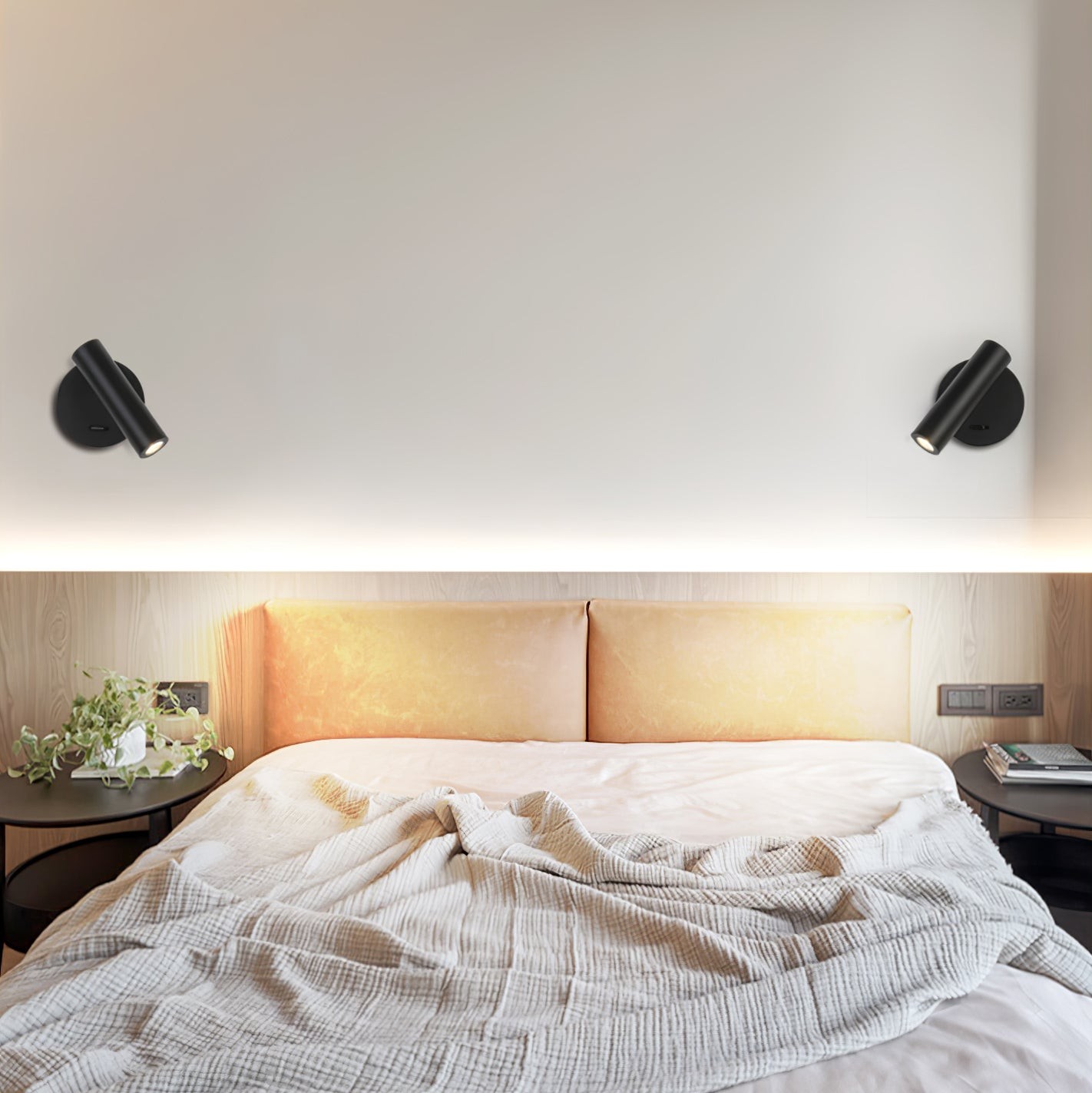 Simple Minimalist Reading LED Wall Lamp For Bedroom K614