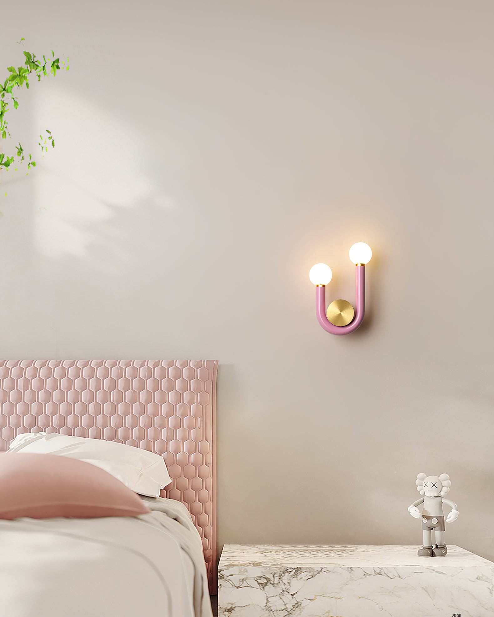 Creative U Shaped Double Head Wall Lamp K695
