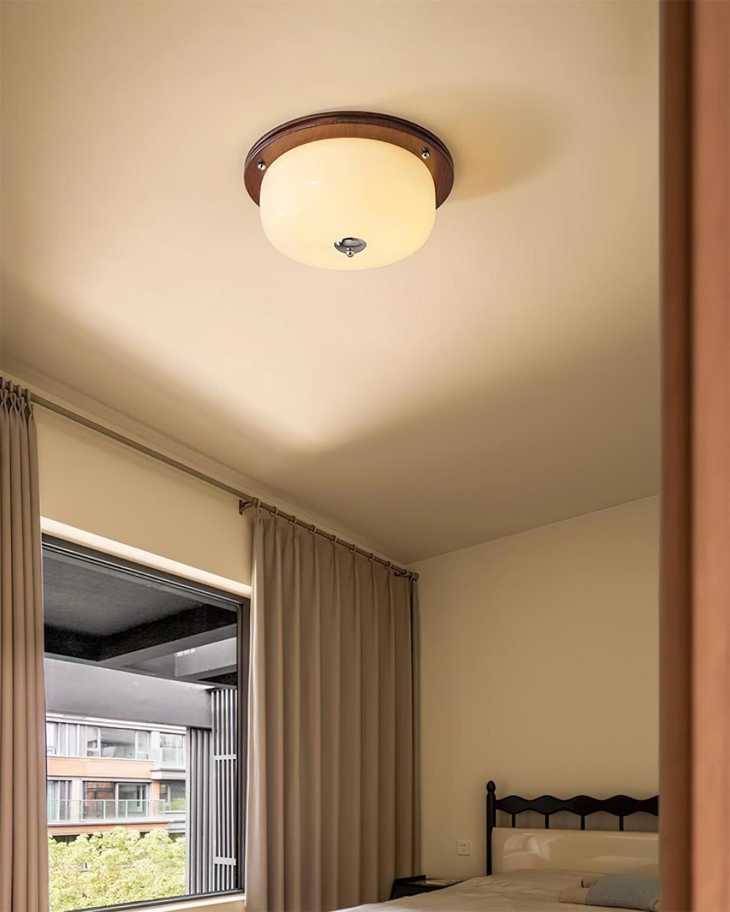 Justice Glass Ceiling Lamp D30