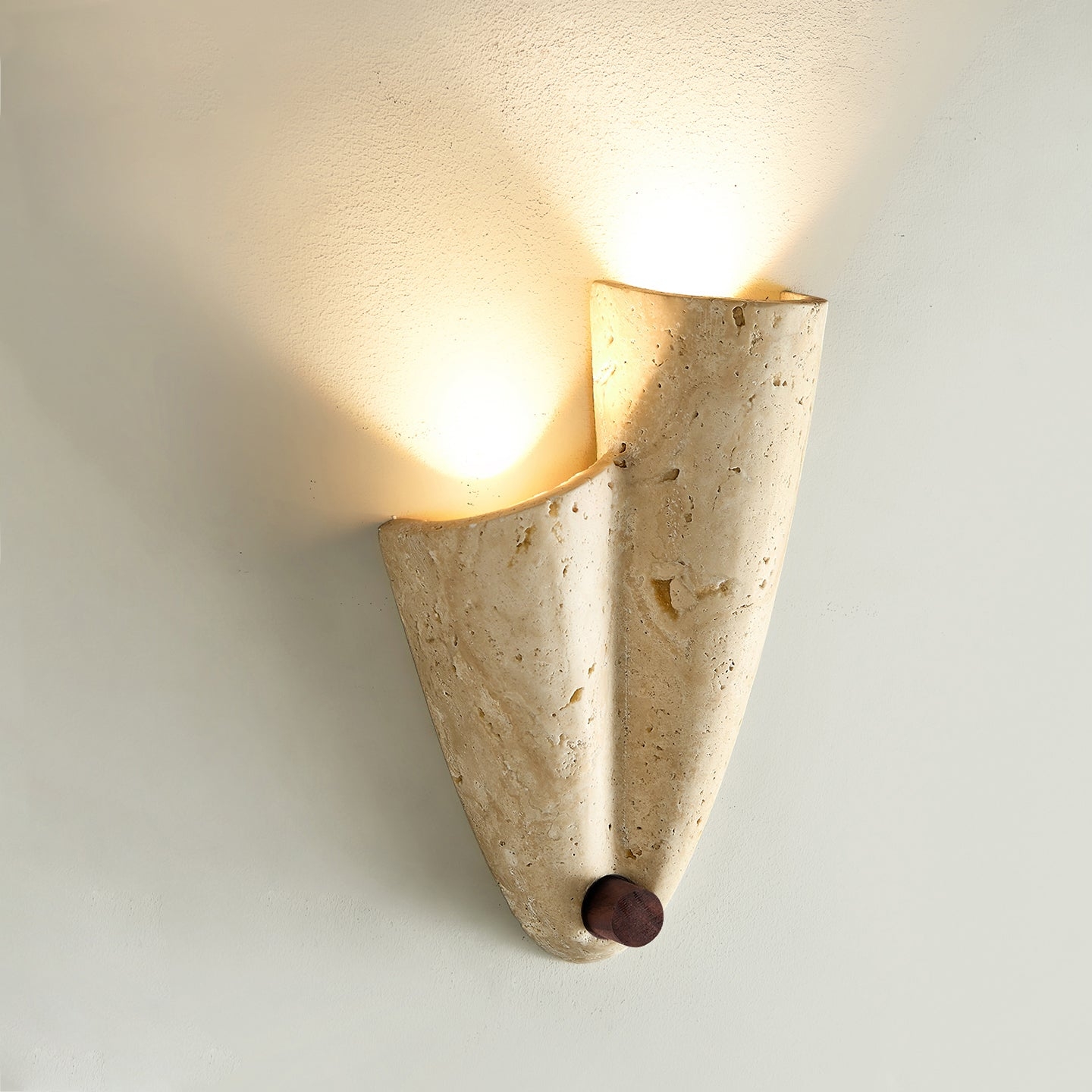 Pearlmont Travertine Wall Lamp D764
