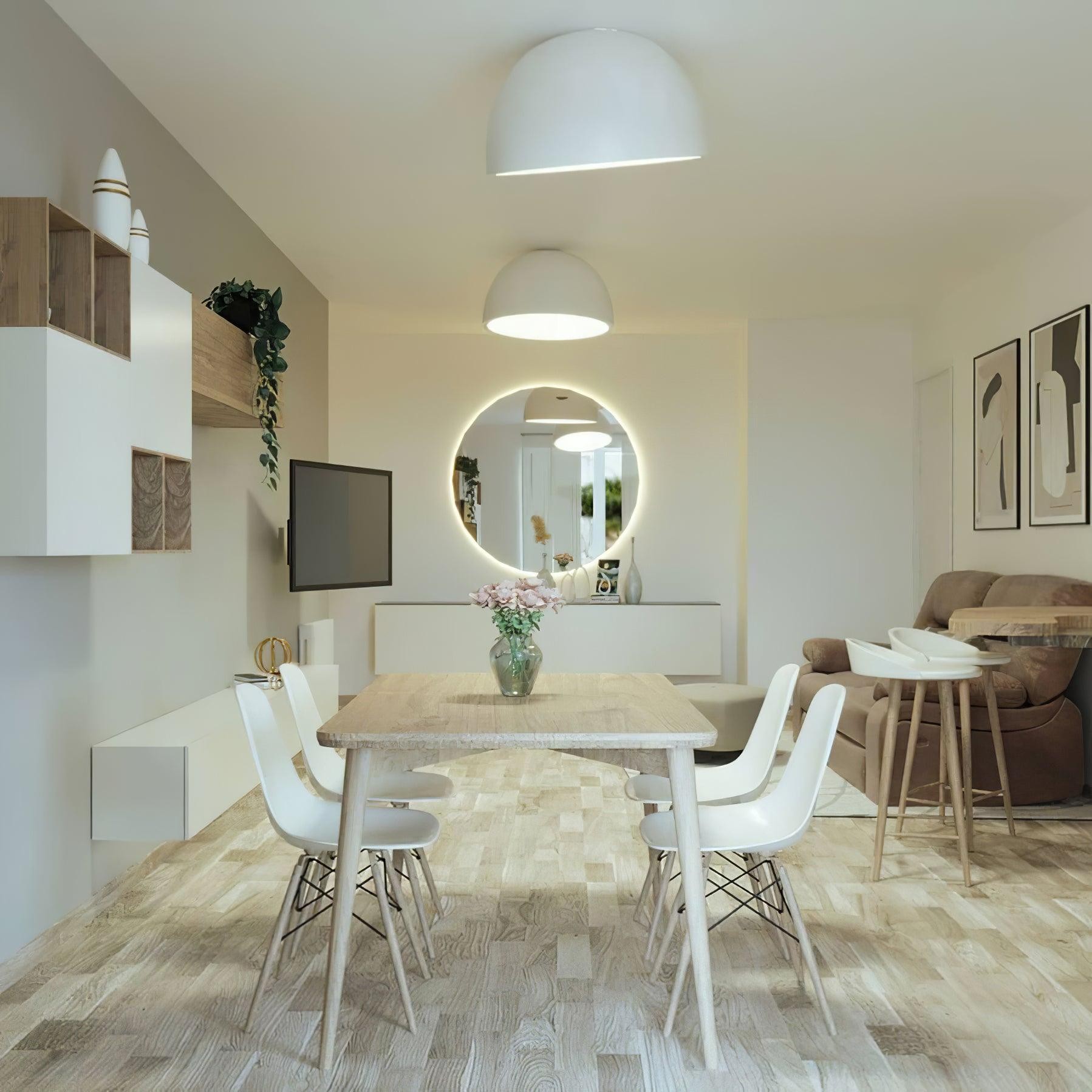Simple Modern Nordic LED Eggshell Ceiling Lamp K360