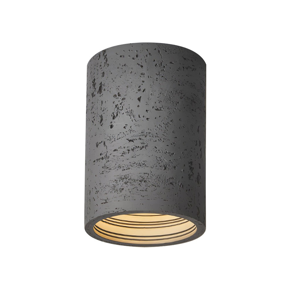 Modern Wabi-Sabi Cylindrical Ceiling Lamp K297