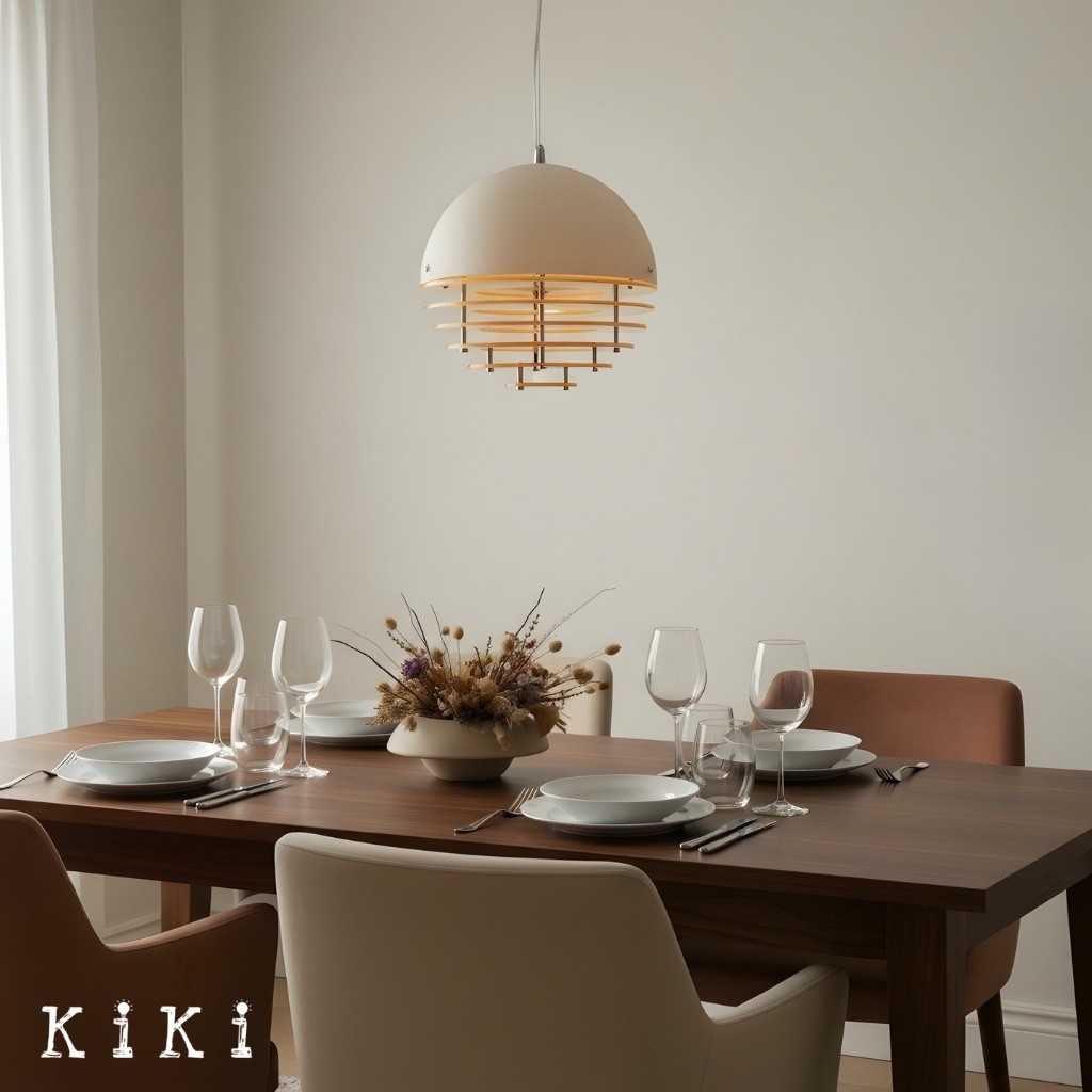Afterglow Layered Acrylic Bauhaus Sunset Pendant Light - Ambient Pendant Light for Living Area K889