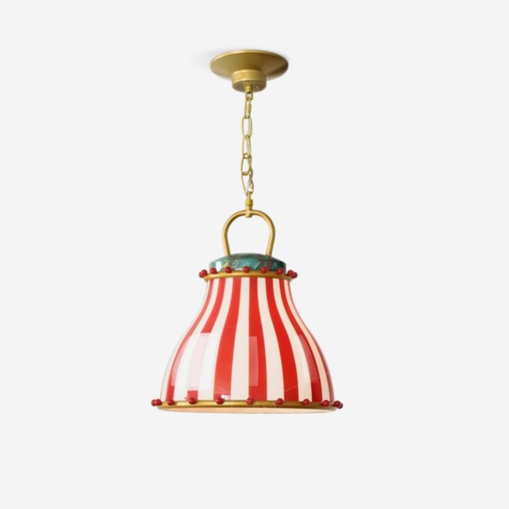 Festilo Playful Circus Glass Pendant - Stylish Hanging Light for Dining Room or Kitchen K322