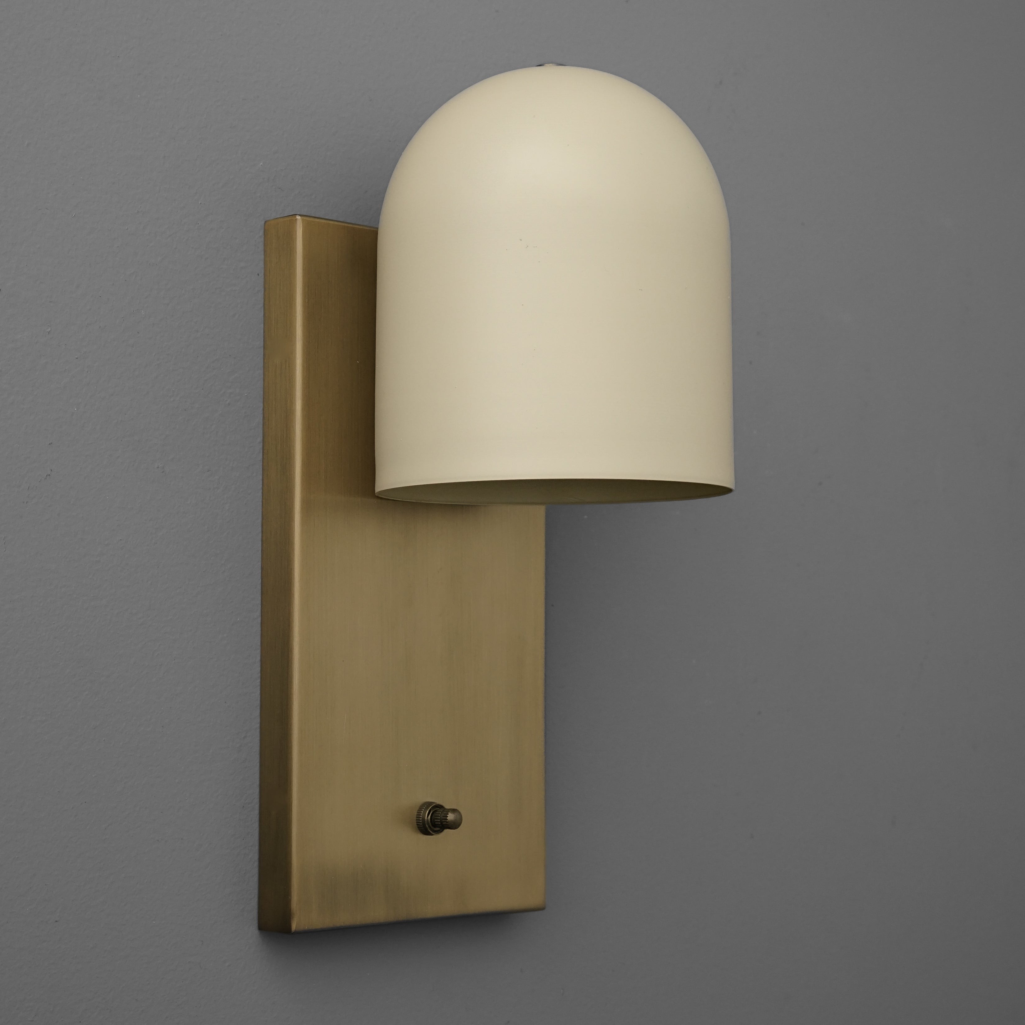Metio Dome Elegant Wall Sconce Lighting - Classic Dome Shade Interior Fixture K1536