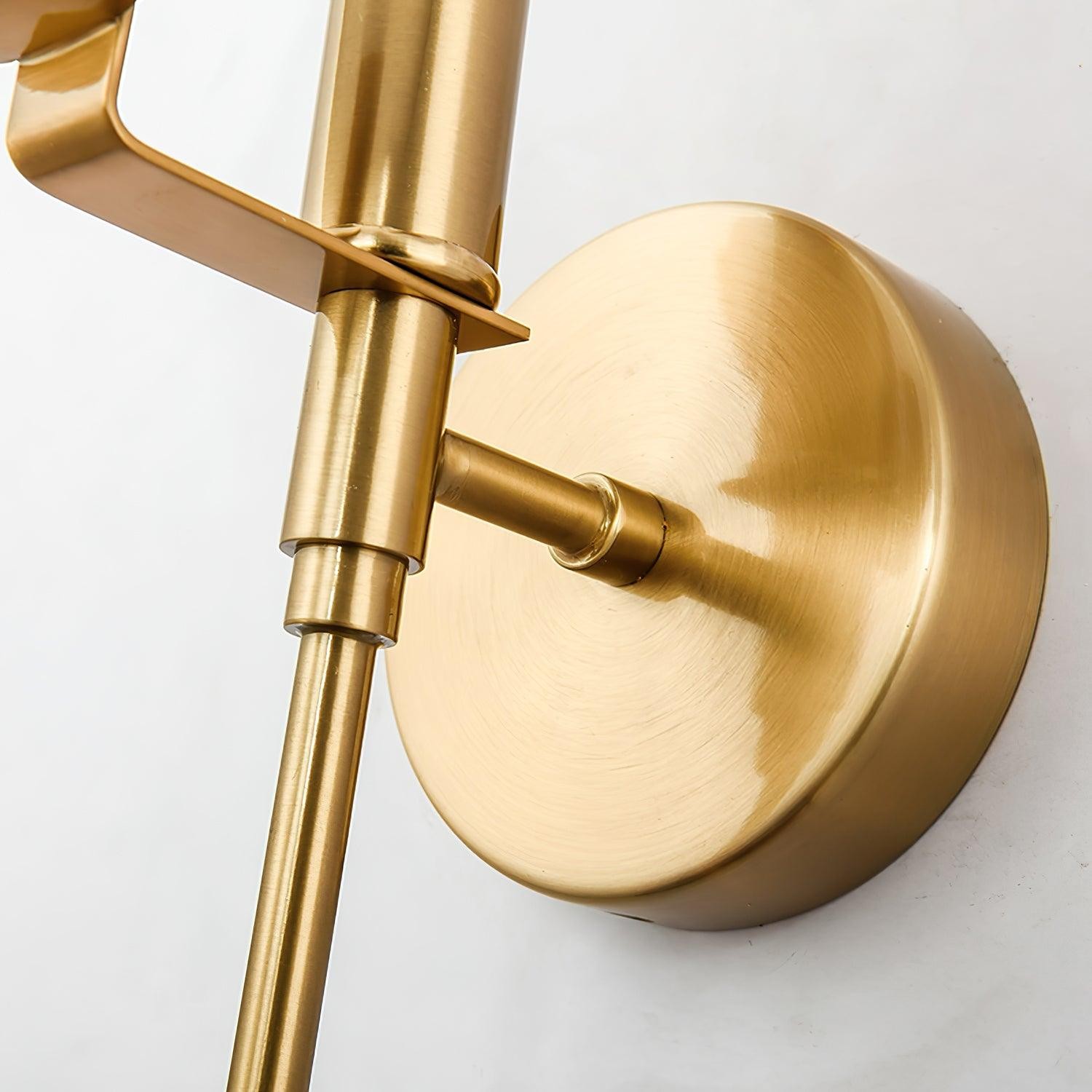 Metal Brass Spherical Bedroom Wall Lamp K247