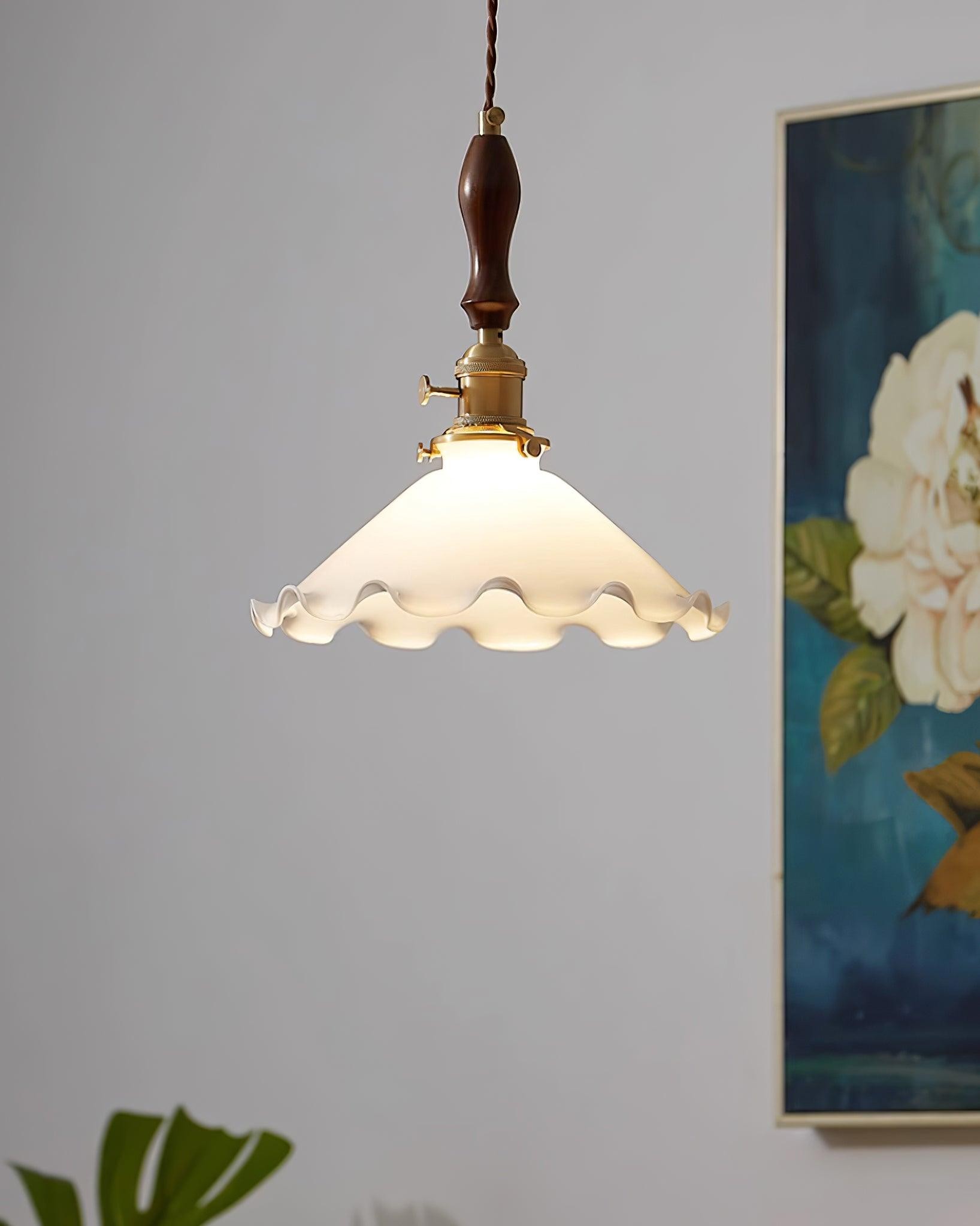 Milky Flower Pendant Light K507