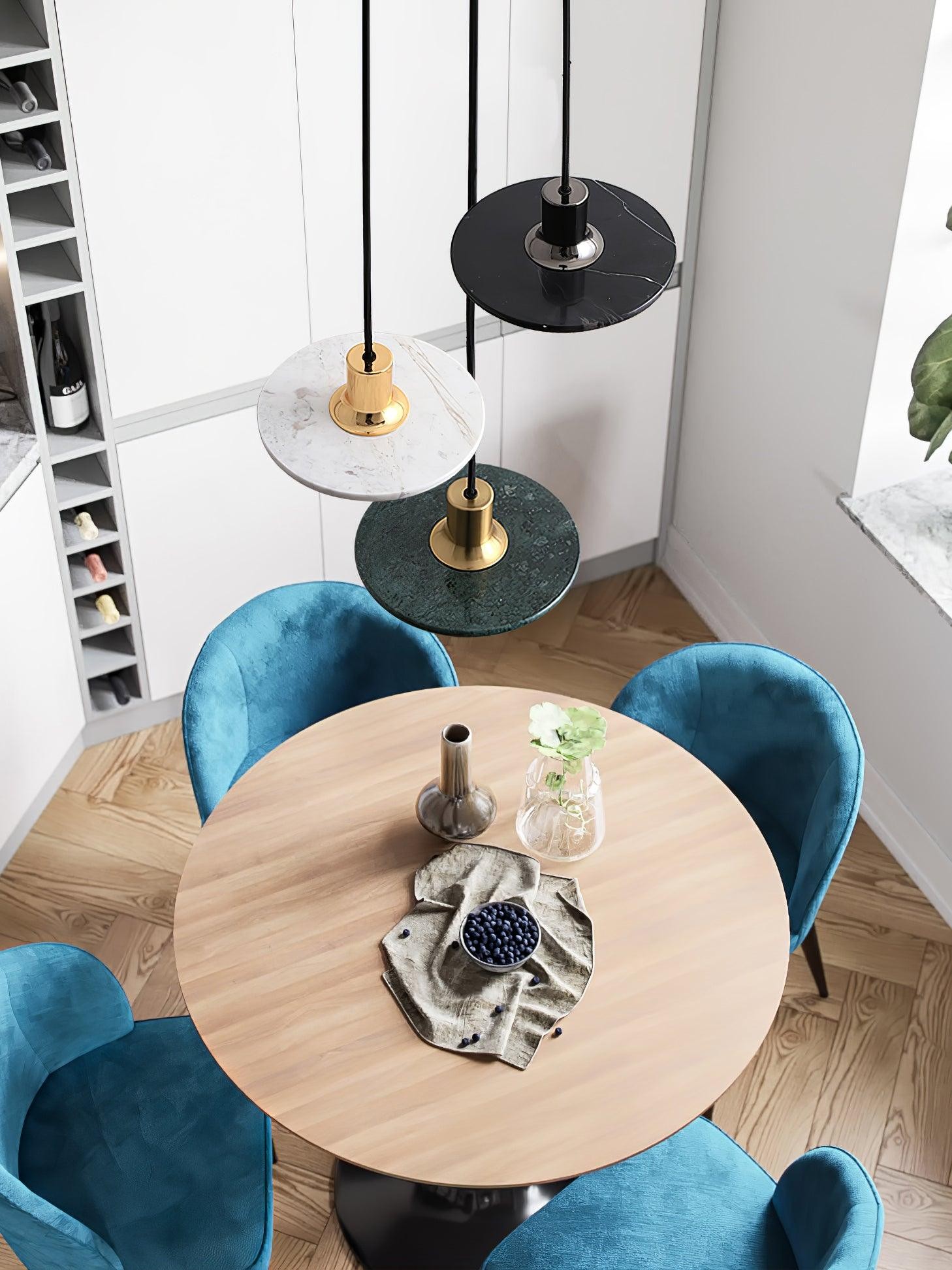 Double Circle Pendant Light K357