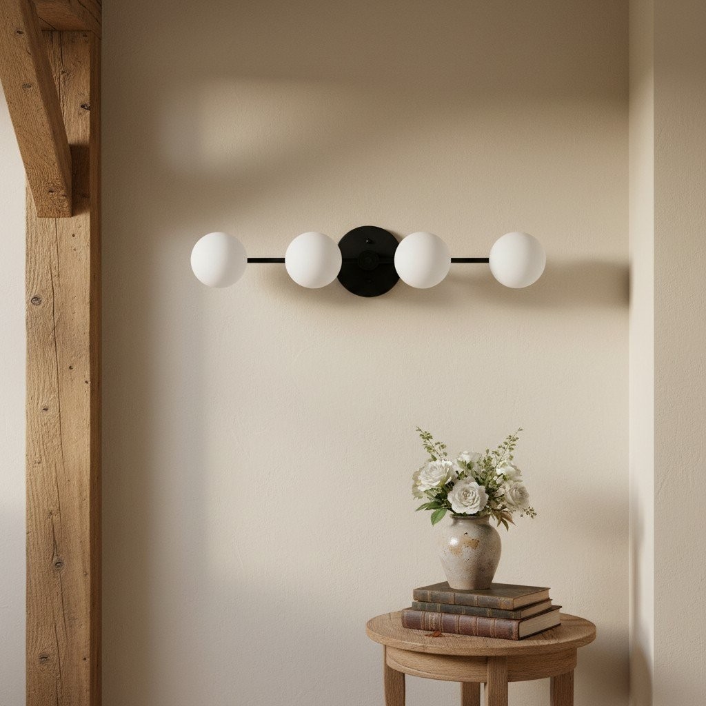 Glorica Glass Long Vanity Light - Modern Minimalist Wall Sconce Design K1452