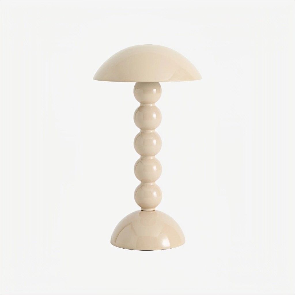 Modo LED Table Lamp - Orb-Stacked Base Mushroom Shade Perfect for Living Room or Bedroom K1669