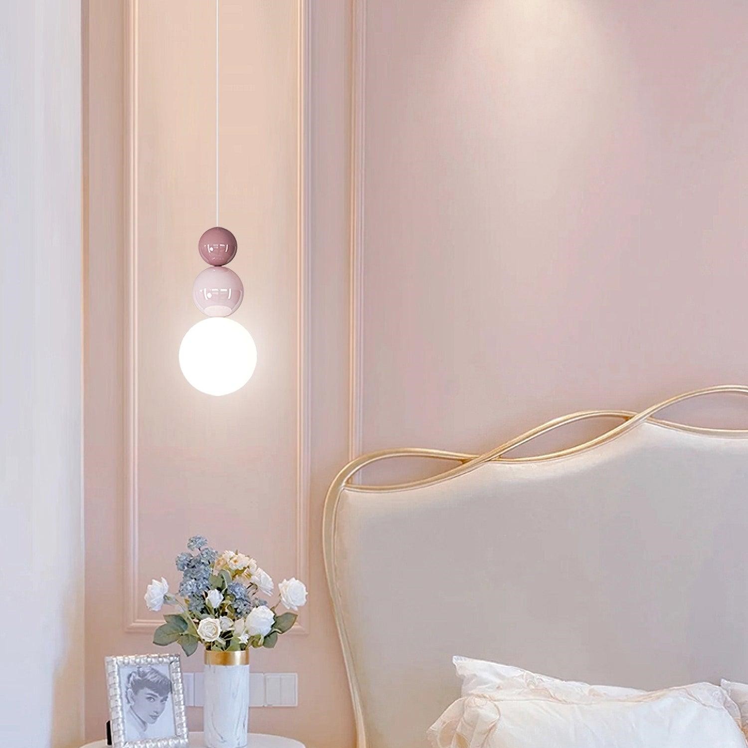 Modern Nordic Acrylic Multi Ball Pendant Light K155