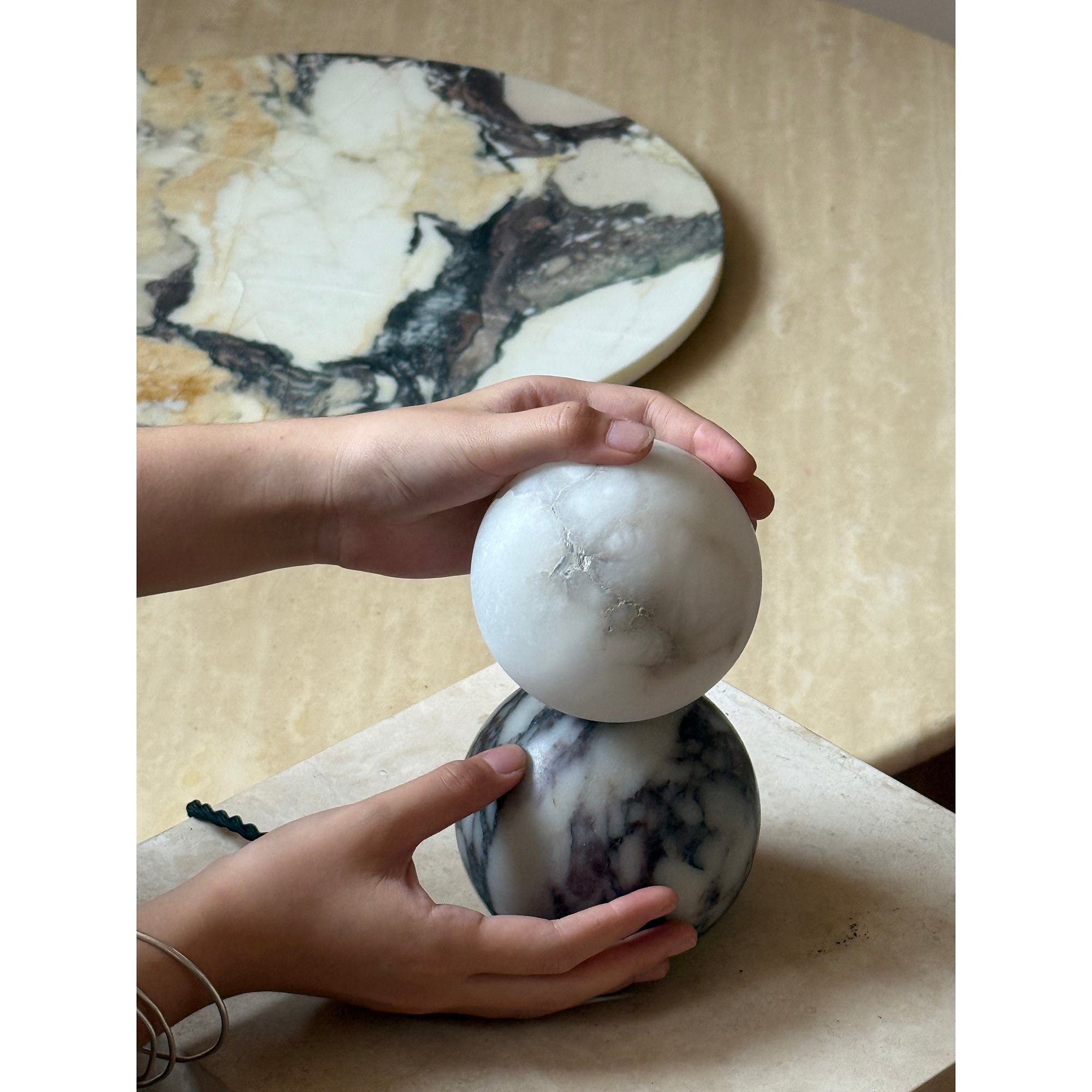 Lucide Marble Table Lamp D667