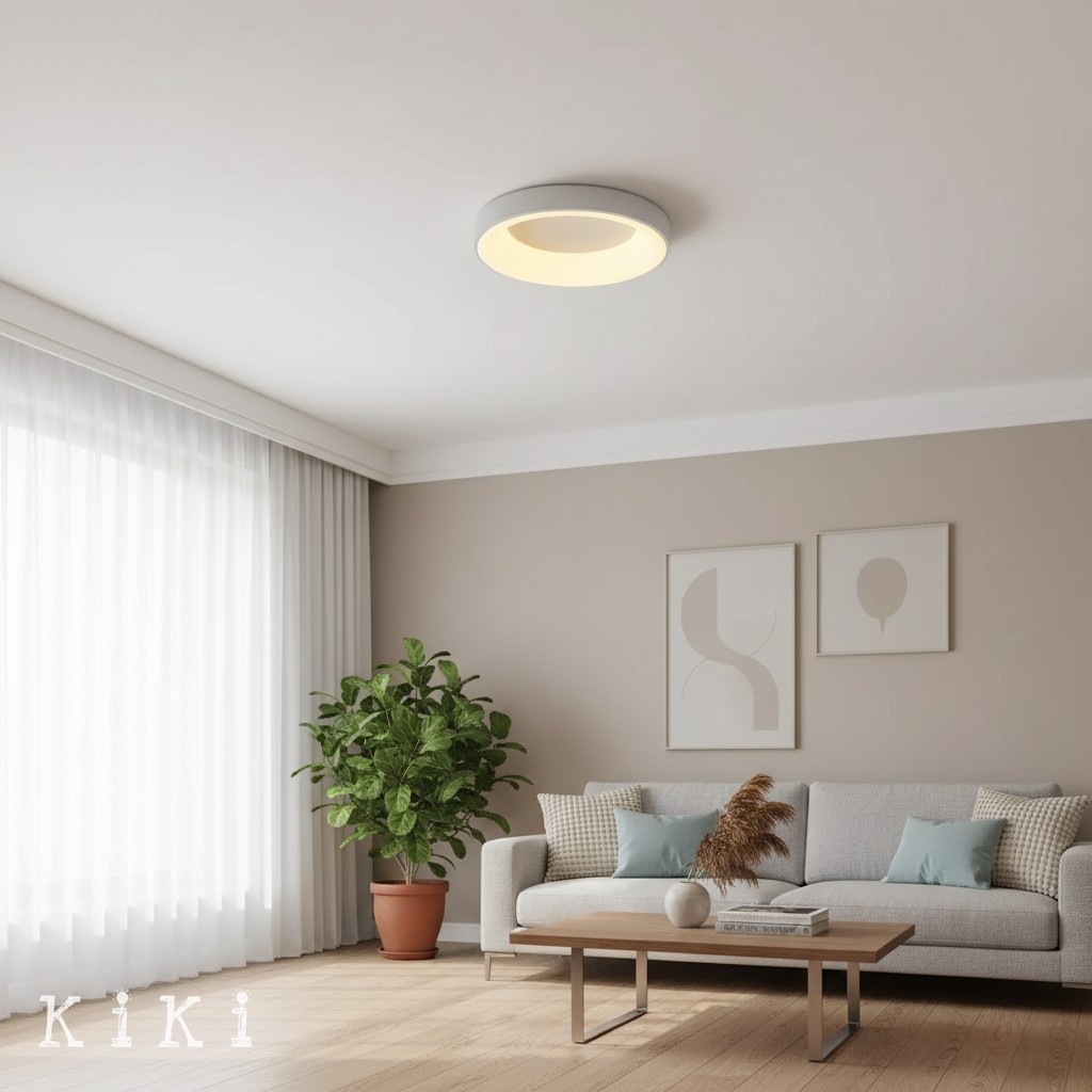 Lumiflexa Minimalist Acrylic Ceiling Lamp - Creative Interiors Lighting for Home K2100