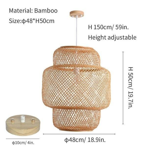 Bamboo Pendant light