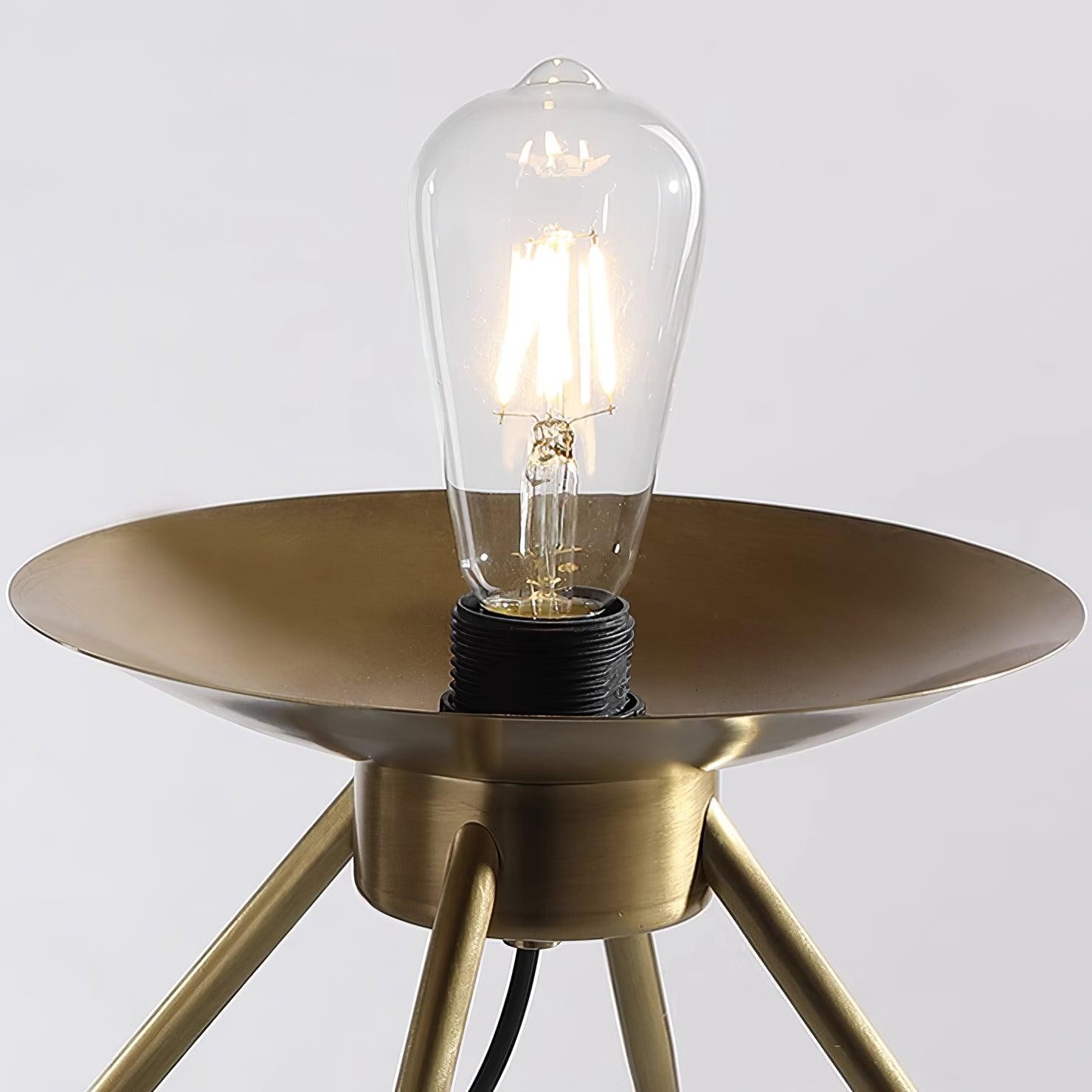 Luxury Personality Colored Glass Cover Tall Table Lamp K515