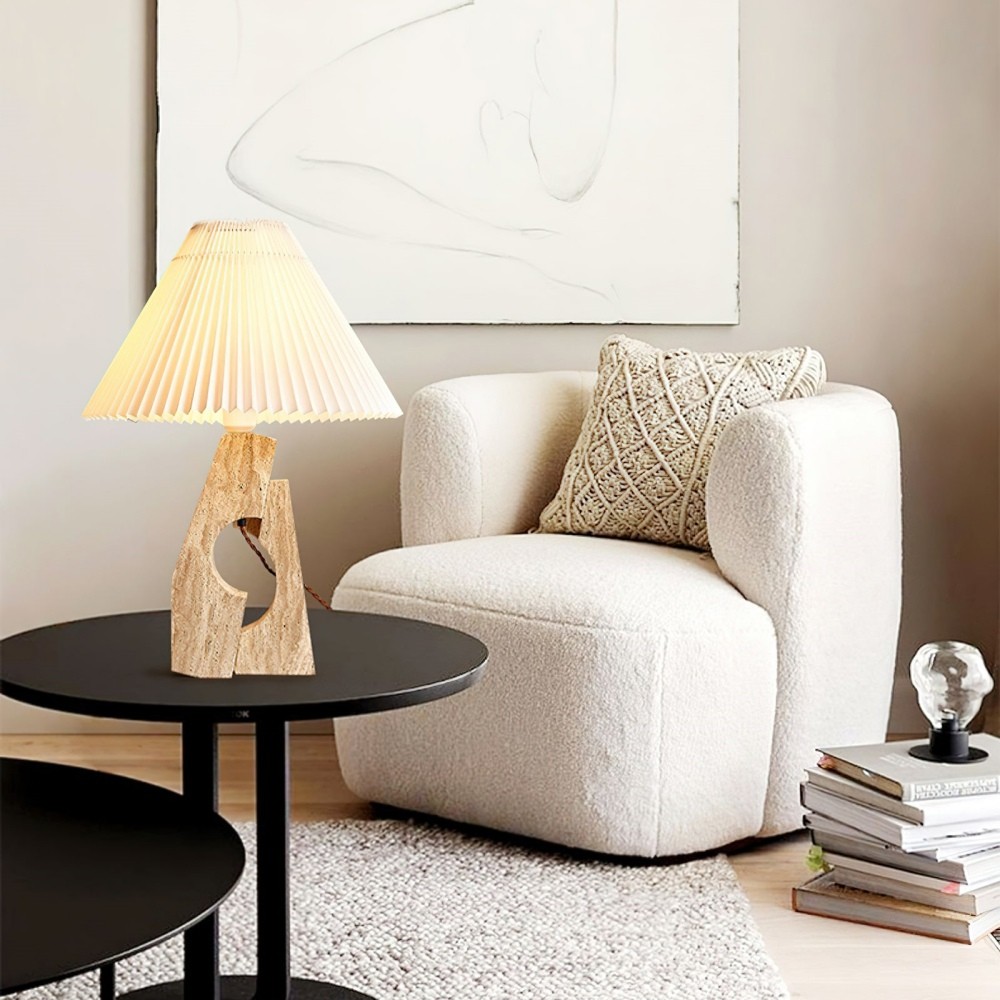 Modern Artistic Stone Pillar Table Lamp K879