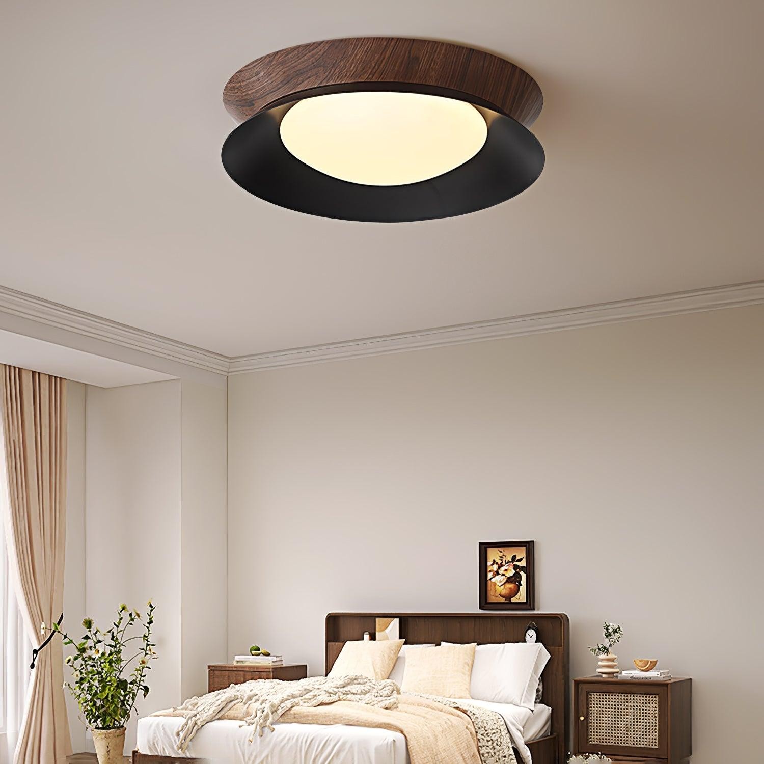 Double Half Round Ceiling Light K358
