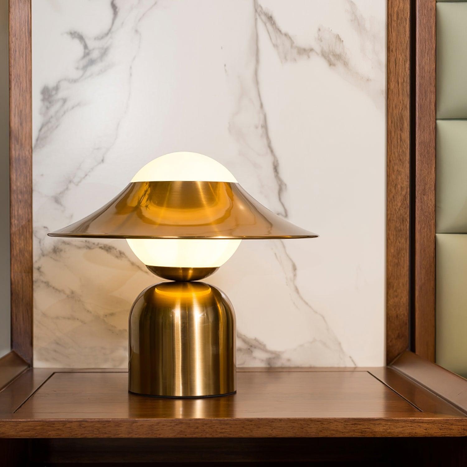 Nordic Creative Metal Disc Table Lamp K269