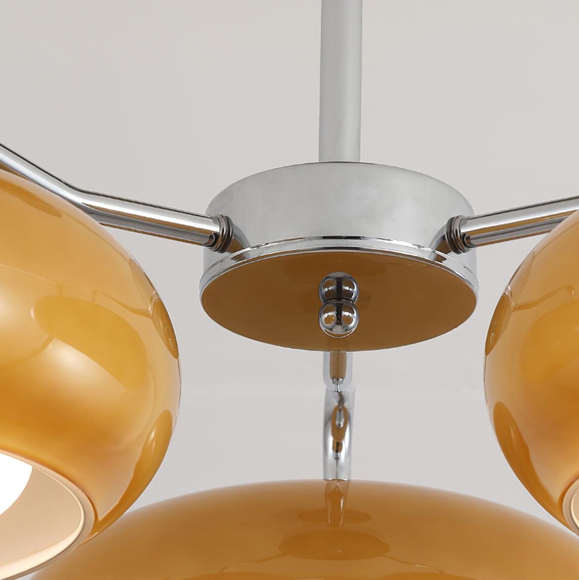 Modern 3 Light Chrome Ceiling Light K693