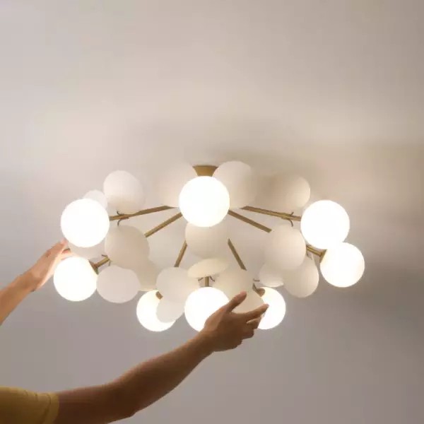 Flower Branch Magic Beans Chandelier