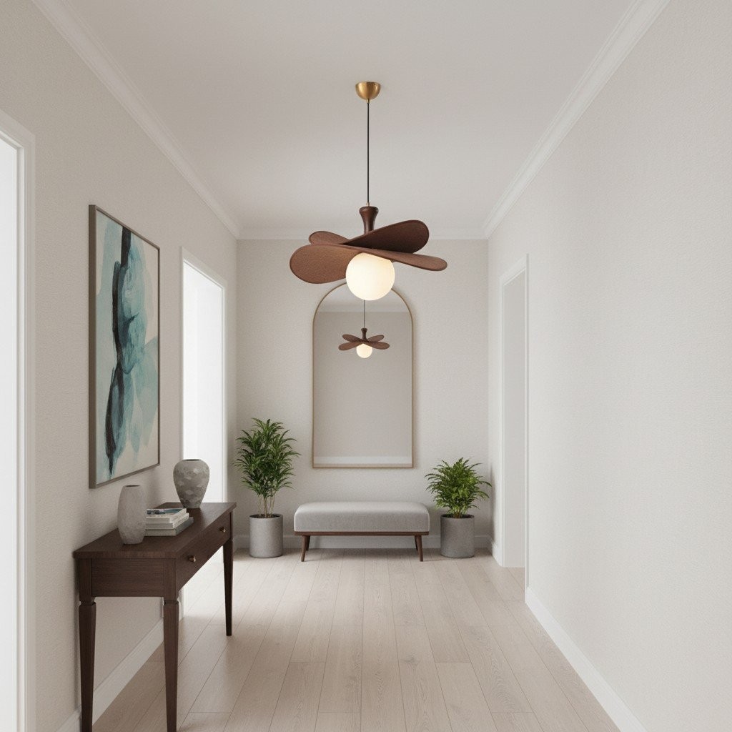 Orrise Floral Sculpture Pendant Light - Modern Chandelier for Living Room Dining Room K2106