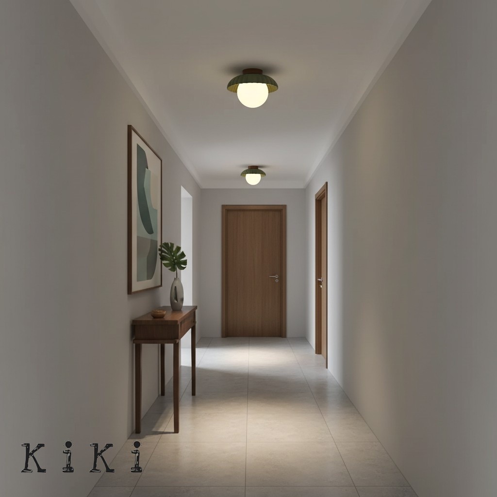 Alien Cream Ceiling Light - Resin Flower Ceiling Lamp for Living Room and Kitchen K227