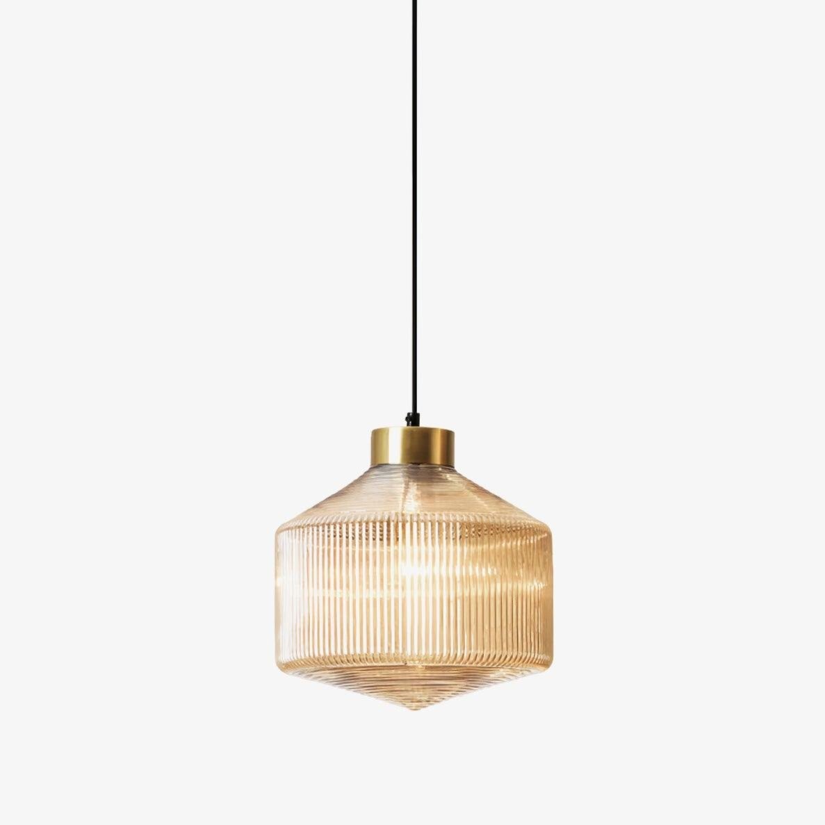 Striped Spinning Top Pendant Light K678