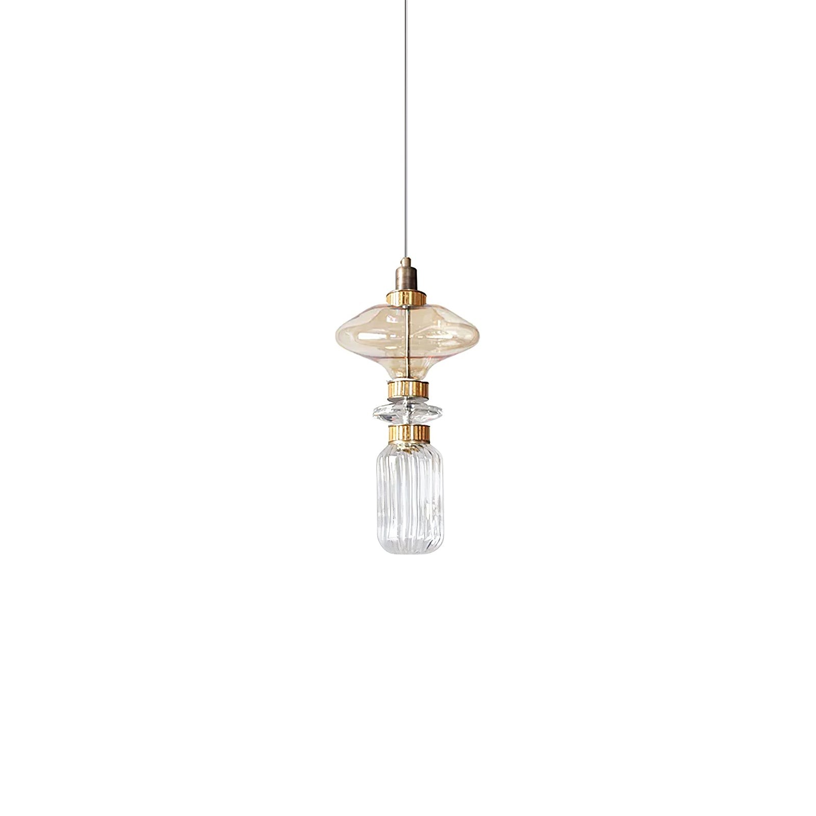 Modern Elegant Ballet Glass Pendant Light K904