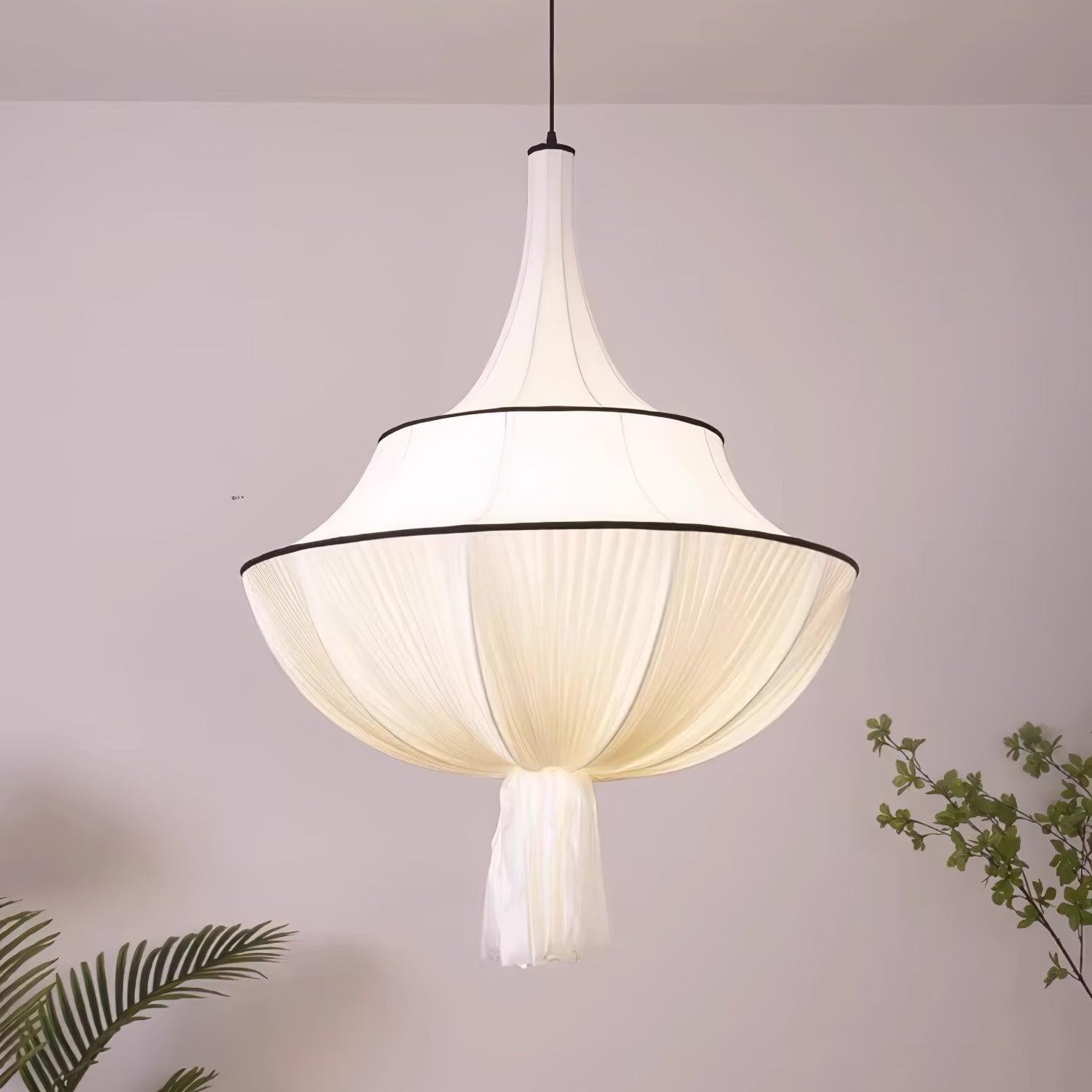 Fabric Art Decorative Pendant Lamp K499