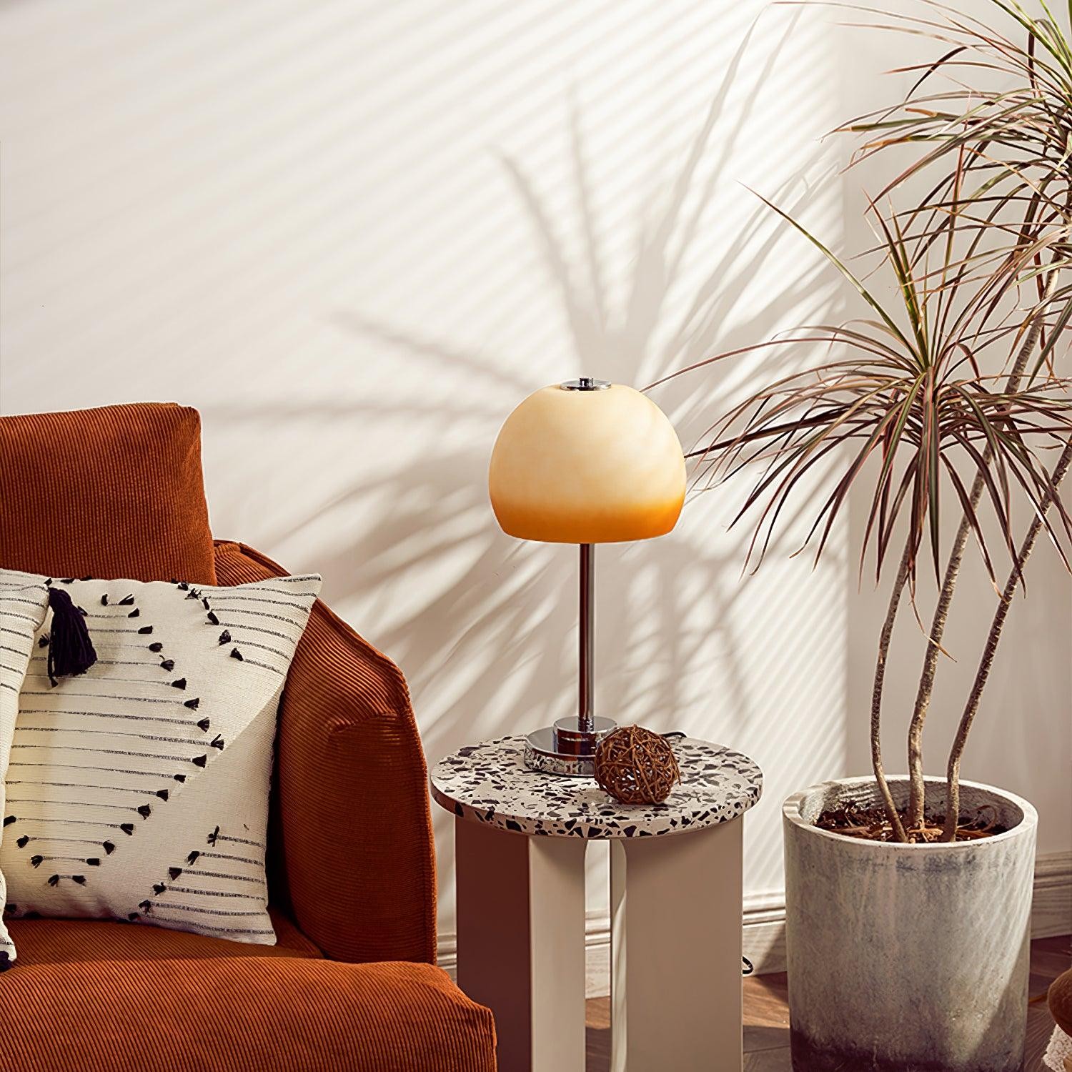 Retro Egg-shaped Dome Table Lamp K351
