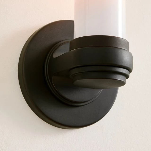 Roven Elegant Cylinder Glass Wall Lamp - Minimalist Wall Sconce for Entryway K1711