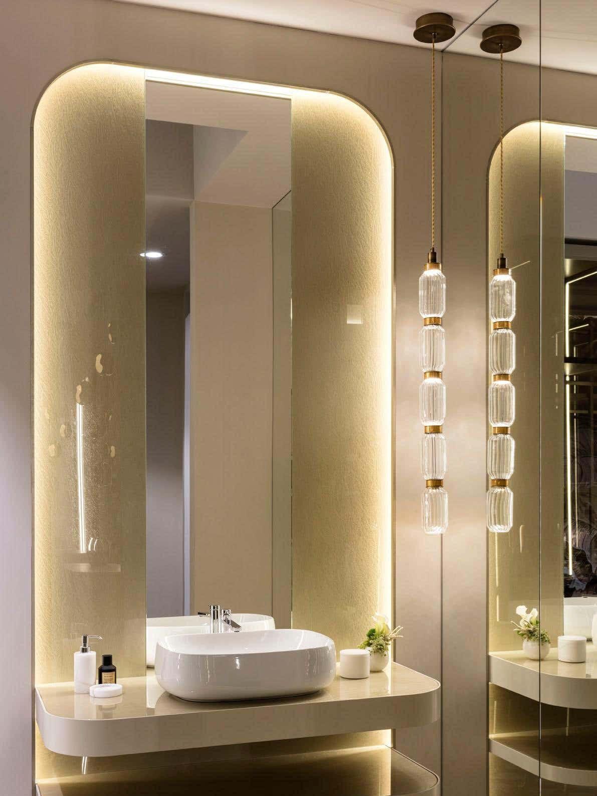 Modern Elegant Ballet Glass Pendant Light K904