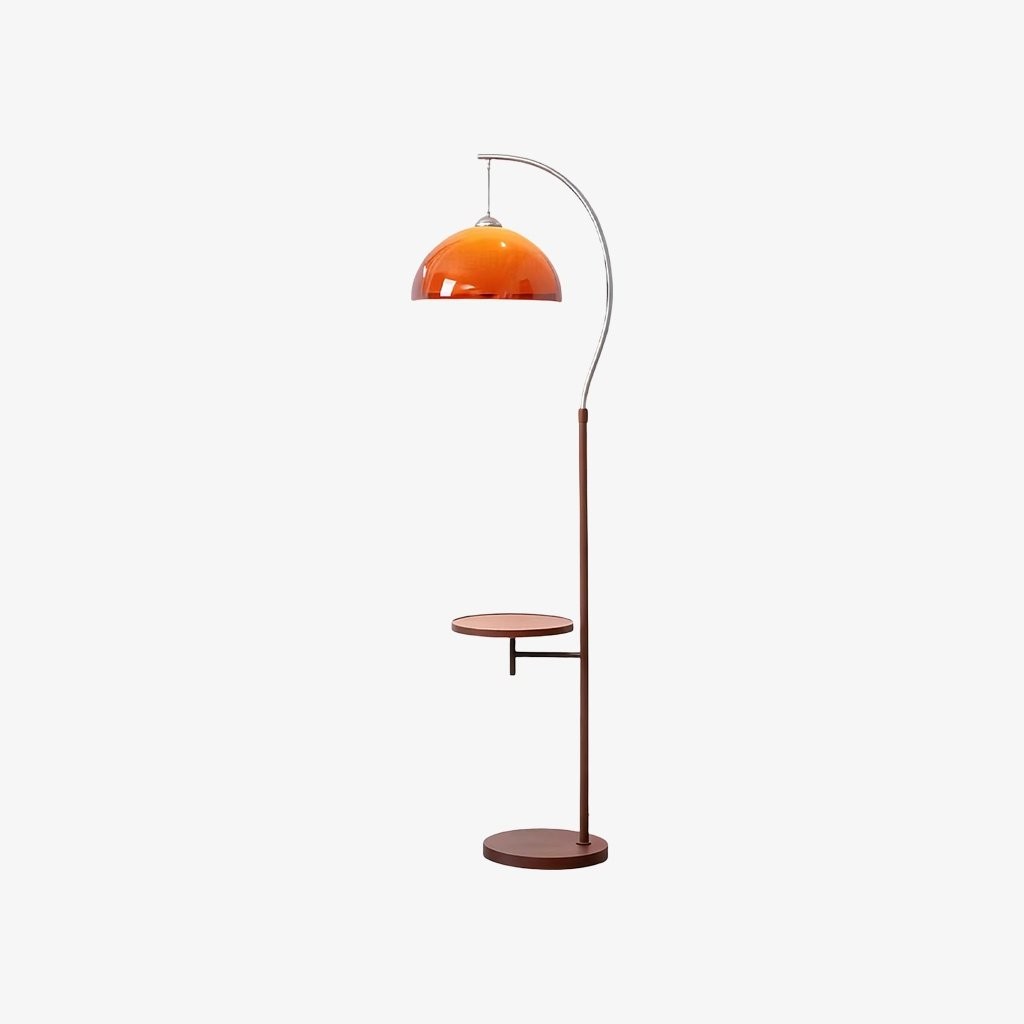 Afterglow Mid-Century Modern Floor Lamp - Ambient Light for Bedroom Settings K2156