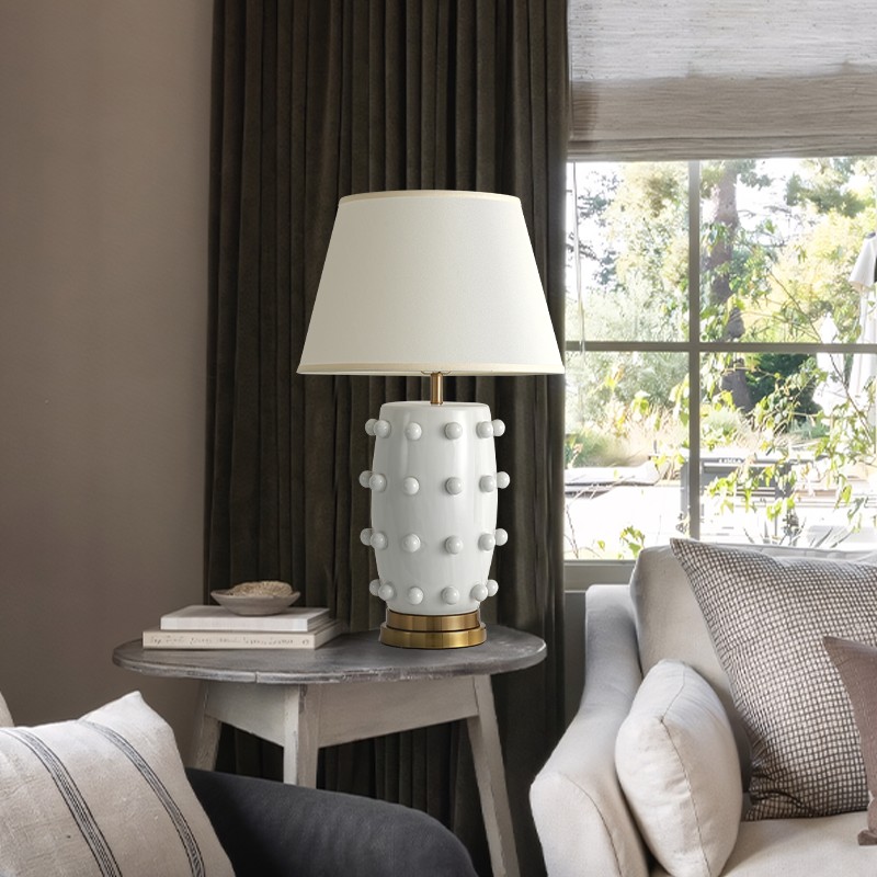 Modern Simple Dot Ceramic Table Lamp K455