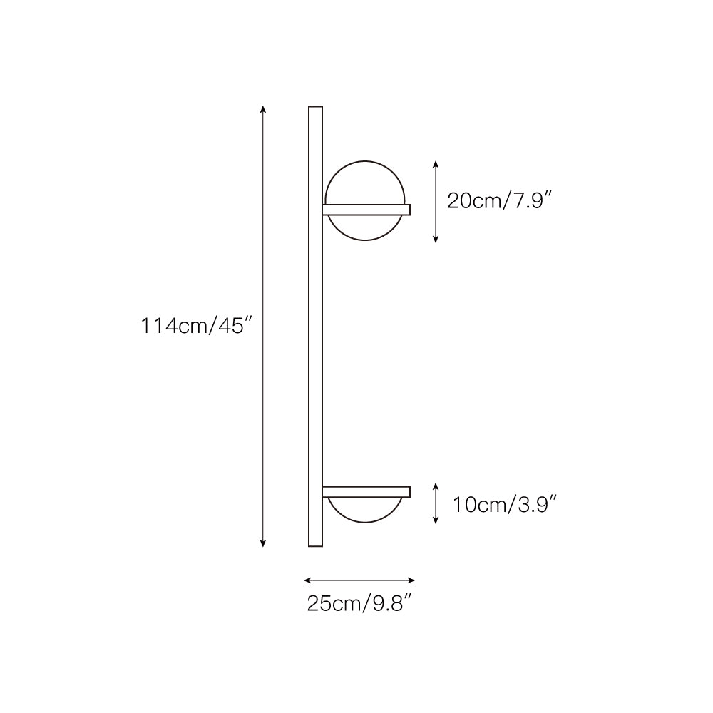 Palma Wall Lamp D509
