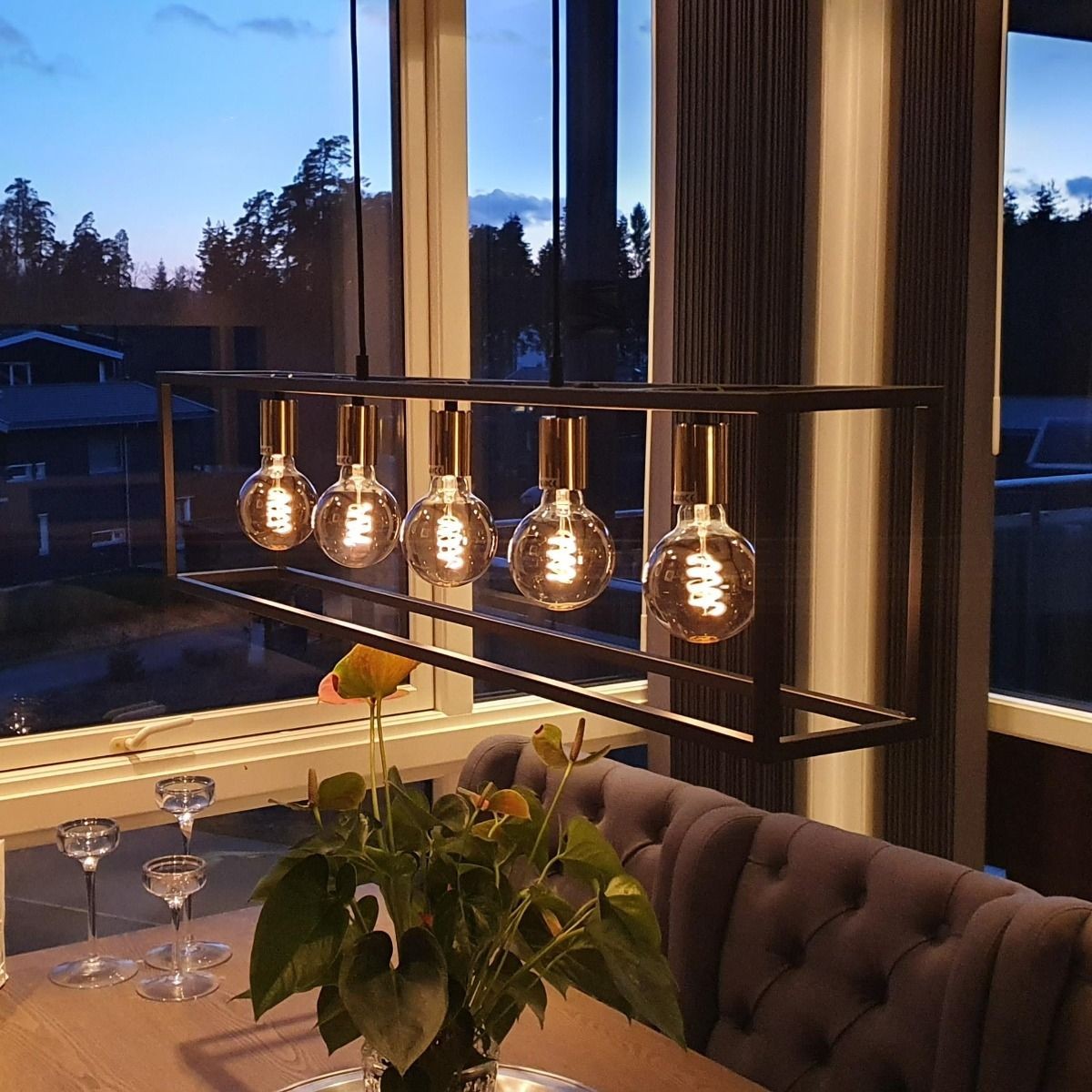 Industrial Kitchen Island Bar Pendant Lamp