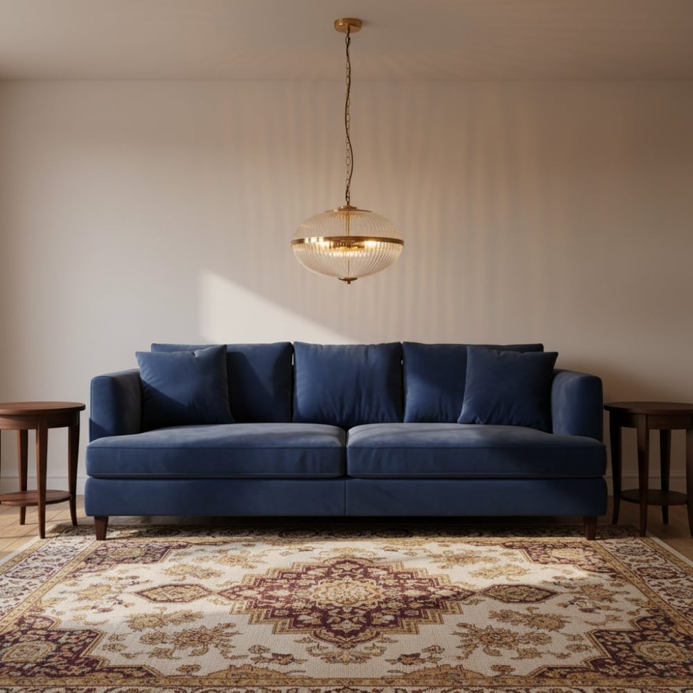 Luntra Contemporary Multi-Light Pendant with Textured Glass K1920