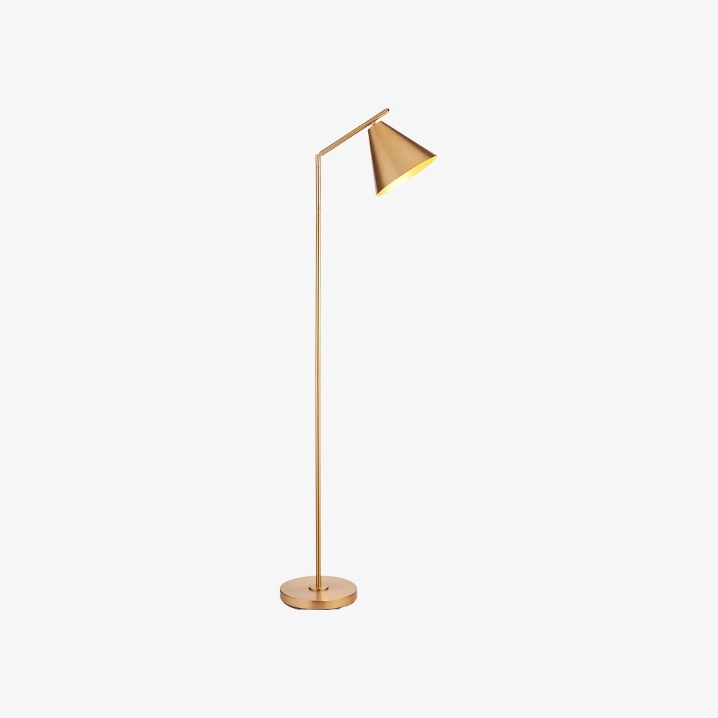 Oricone Modern Floor Task Lamp with Adjustable Arm - Cape Style Reading Light K1969
